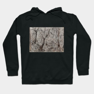 Willow Garden and Water Lantern Hoodie